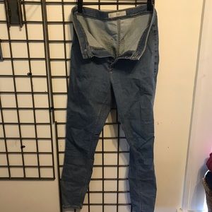 Topshop Joni fit high waist jeans